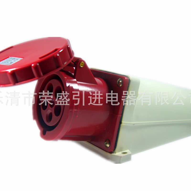 荣盛CEIRSIEC5芯125A工业防水防爆大电流明装插座RS-145