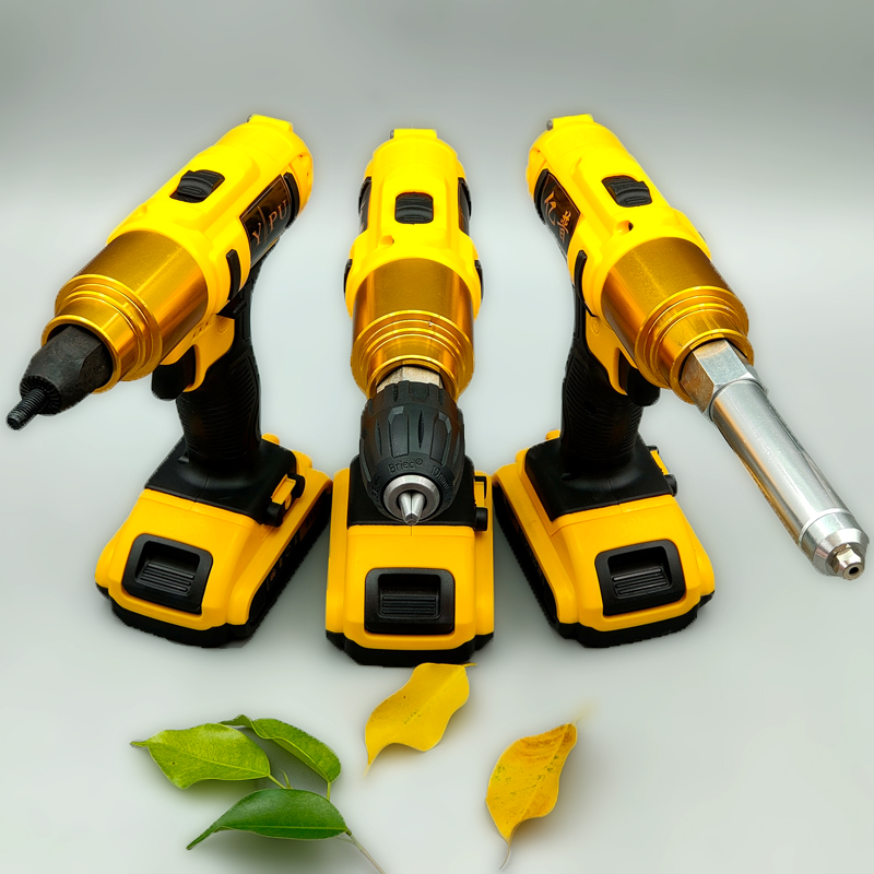 亿普电动拉姆枪 铆螺母枪 拉钉枪 充电钻式螺帽枪机多功能工具21v