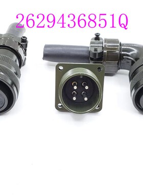 富士电机动力连接器WSK-M04P-CA MS3108B18-10S MS3057-10A接头