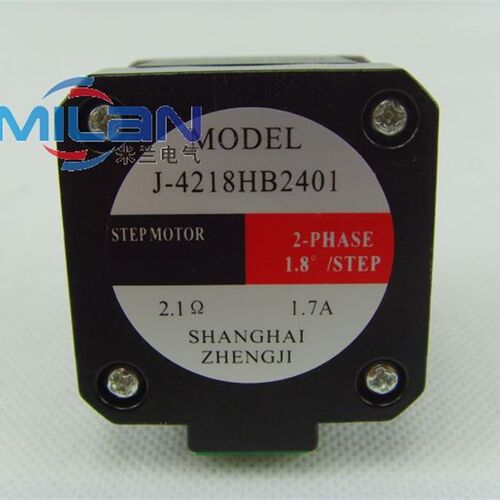 J-4218HB2401 42步进电机 高40mm 扭矩0.46Nm 雕刻机3D打印机