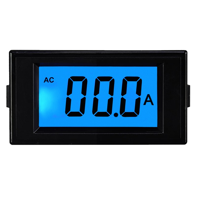 交流电流表液晶数字显示数显表头AC或DC8-12V独立辅助电源D69-40
