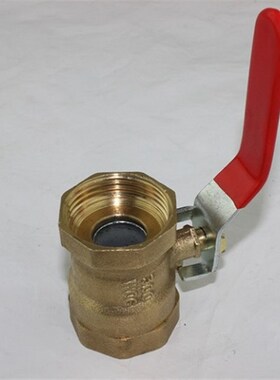 泡沫机铜阀洗车泡沫机配件铜阀门进水阀泡沫机进水阀1寸铜阀门