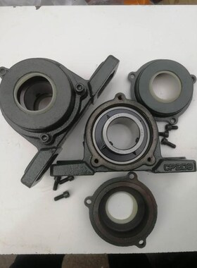 哈尔滨 外球面轴承座带防尘铸铁盖 CP204 CP205 CP206 CP207CP208