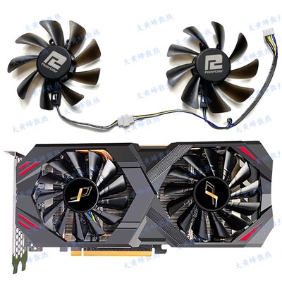 全新 竞派RTX2060 2060S GTX1660S显卡散热风扇
