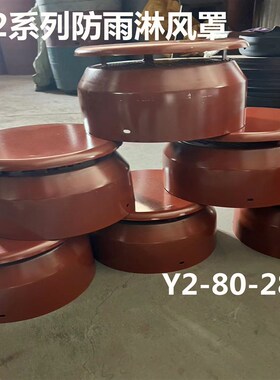 防雨淋电动机风扇罩37KW22KW15KWY2-132-160-112风帽后壳铁皮风罩