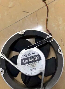 正品原装SAN ACE172 109E1724C503 DC24V 2.3A 17厘米 风扇SANYO