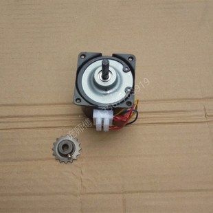 广州汇利烤肠机配件电机齿轮烤香肠机热狗机马达灵浪60KTYZ电动机