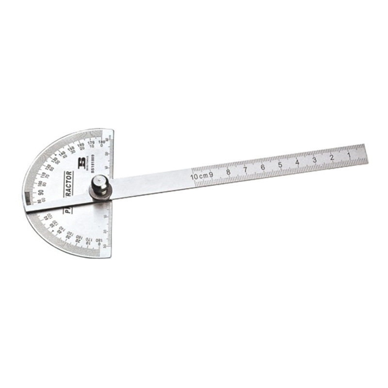 波斯工具 不锈钢单杆公制角度尺150mm 200mm BS181809 BS181812