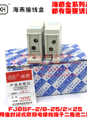 FJ6SF-2/6-25/225多用途封闭式防窃电接线端子 二路进二路出