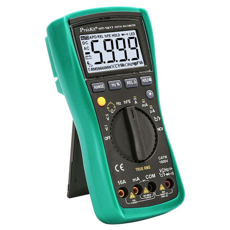 台湾宝工MT-1217 自进口动量程高精度数字万用表数显多功能电表
