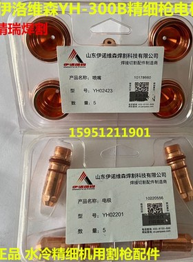 华远伊诺维森YH300B电极喷嘴 YH02201 YH02211 02413 保护罩02701