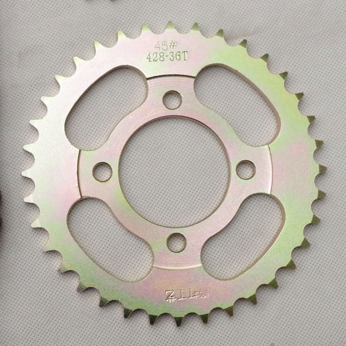 大阳00弯梁00适用于泰本田0摩托车链轮牙盘0套链428链条