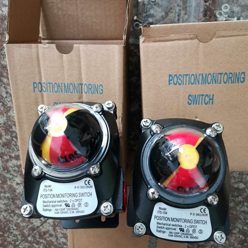 气动阀门双开双关限位开关2DPDT阀位开关信号反馈ITS-104