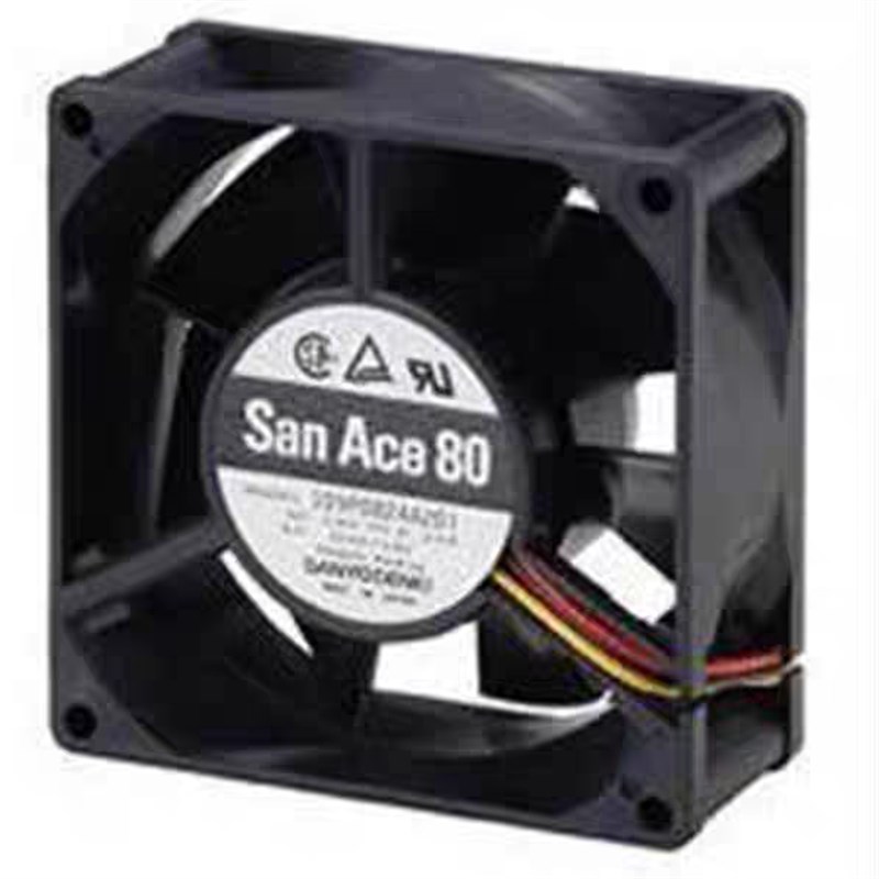 三洋Sanyo 8厘米 8032 24V 0.29A 双滚珠变频器风扇109P0824A201