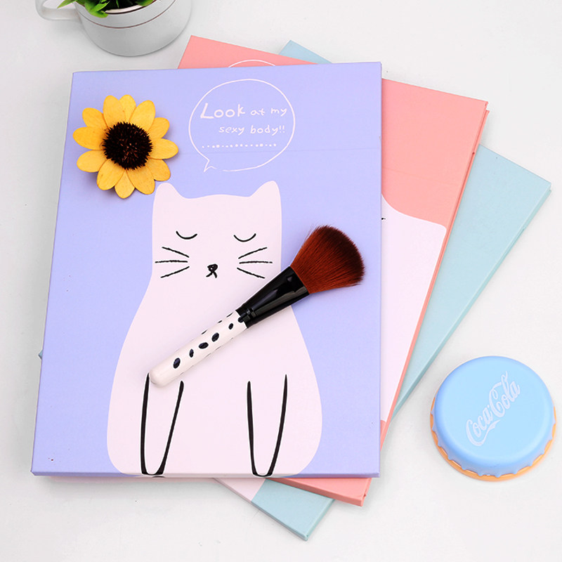 特大号台式f折叠化妆镜台式大号梳妆镜便携纸镜随身镜镜子