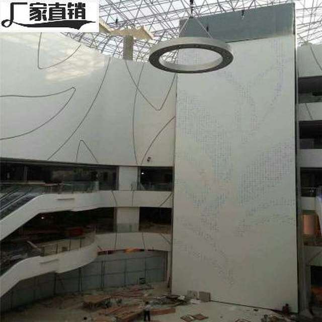 白色烤漆铝板 聚酯喷涂白色铝单板K 贴墙贴顶白色铝单板