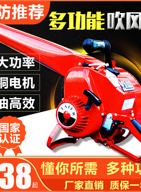 手提式风力灭火机二四冲程背负6MF30大功率吹雪机森林灭火器汽油