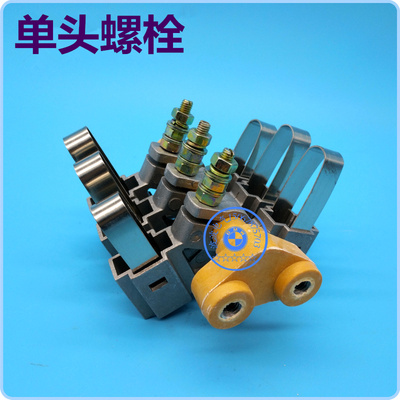 JZR2单头20X40碳刷架铝12.5*32电刷支架总成10X25单个螺丝头YZR