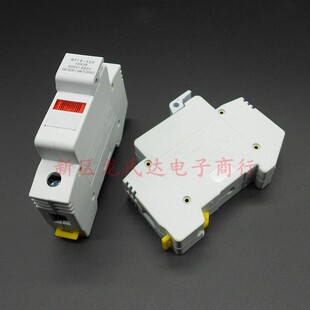 安装 熔断器底座RT18 32X 63X1P2P3P带指示灯导轨式 38保险丝芯