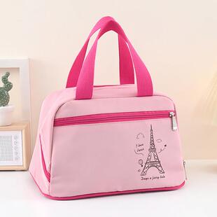 学生大号便当带保温便当包男生女生带饭手提包上班大容量午餐包