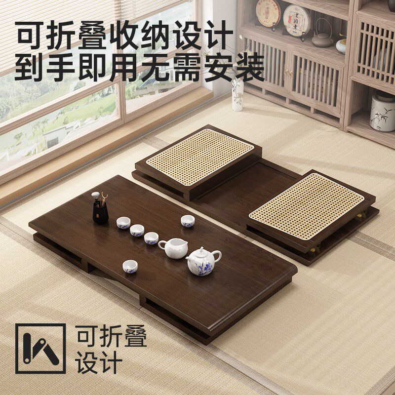 茶几客厅家用飘窗小桌子炕桌折叠茶台G阳台小茶桌小户型榻榻米窗