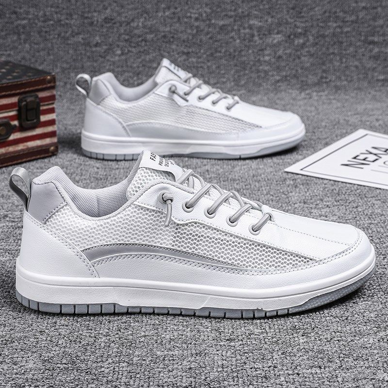 大码男鞋45夏款透气网q鞋46休闲鞋鞋子47码防臭薄款网面38码运动