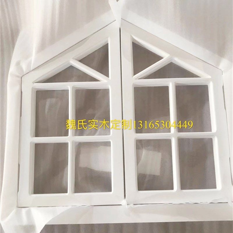 实木门窗 定制窗  拱形窗  室内圆窗  推拉P窗   网红窗 方窗