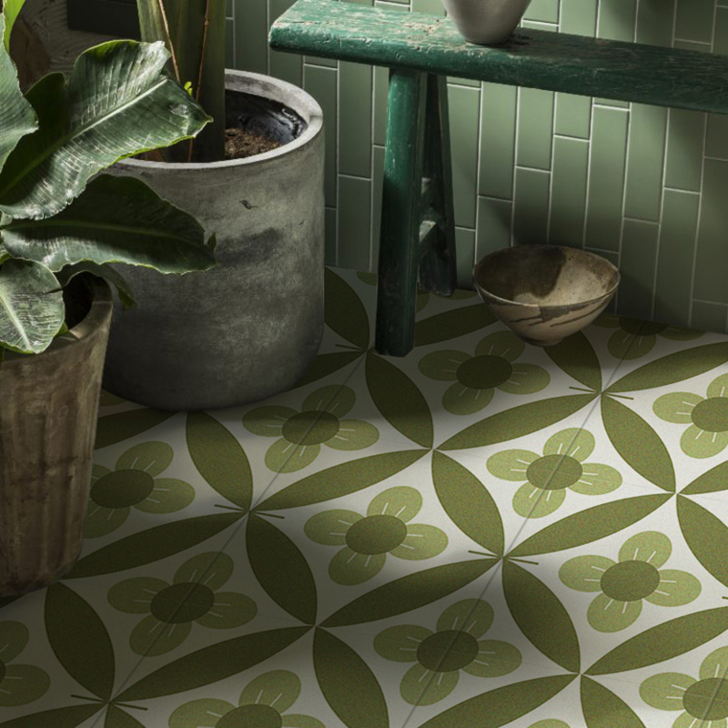 《loom》法式卫生o间防水地贴is风厨房地板贴厕所瓷砖翻新地砖