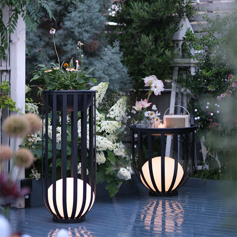 户外灯防水庭院景观灯花园别v墅室外落地灯露台花架灯太阳能草坪