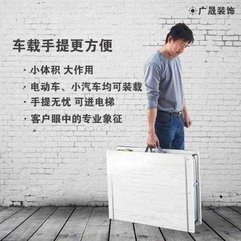 折叠锯台倒装装修便携式升降x木工推台锯多功能组合小型简易工作