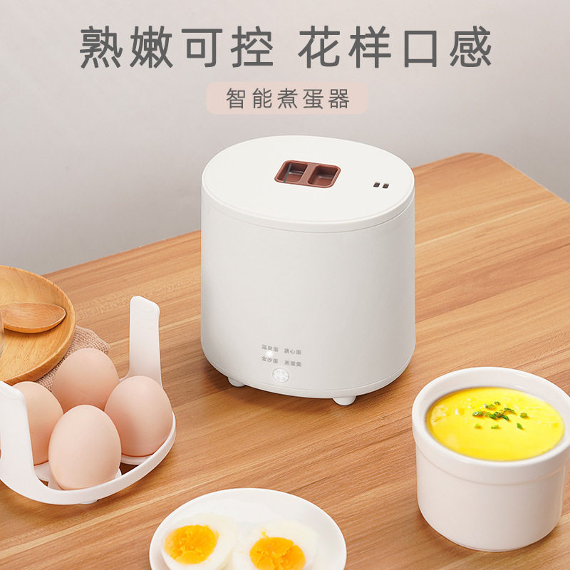 110V多功能煮l蛋器温泉蛋蒸蛋神器智能煮蛋器自动断电小型早餐机