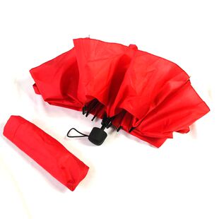 折叠红伞结婚g新娘出嫁大红色三折雨伞婚庆拍摄道具伞婚礼陪嫁用