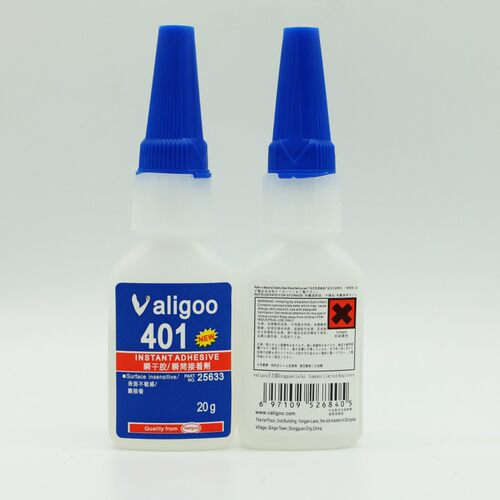 Valigoo401柔软性胶水塑料快干胶粘铁502胶水金属专用不锈钢