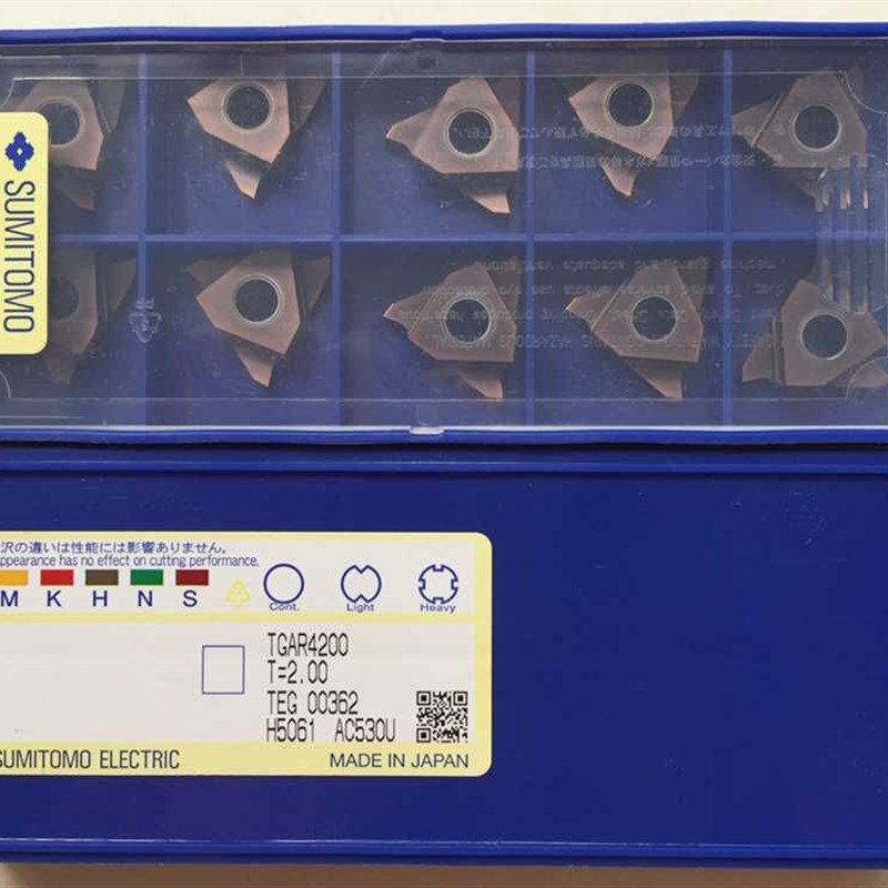 日本住友数控槽刀片TGAR4125/TGAL4125/4150/4200/4250 AC530U