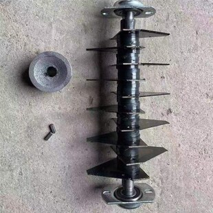 铡草机配件输送带粉碎刀片滚筒轴承销子锰钢配件脚轮通用全套