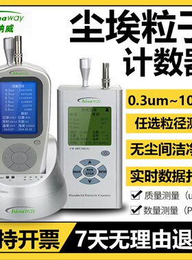 赛纳威空气粉尘检测仪CW-HPC600/300尘埃粒子计数器无尘间洁净室