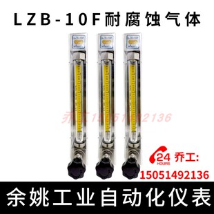 环明流量计玻璃转子流量表 10F耐腐蚀气体余姚工业自动化仪表 LZB