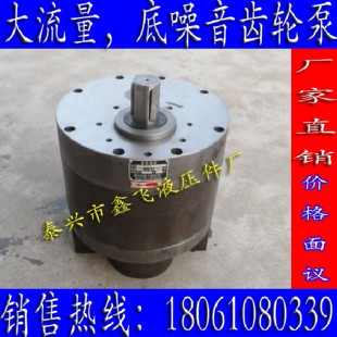 DCB 水泥厂专用XTCB BM1000 B1000低噪音大流量齿轮油泵 B1000