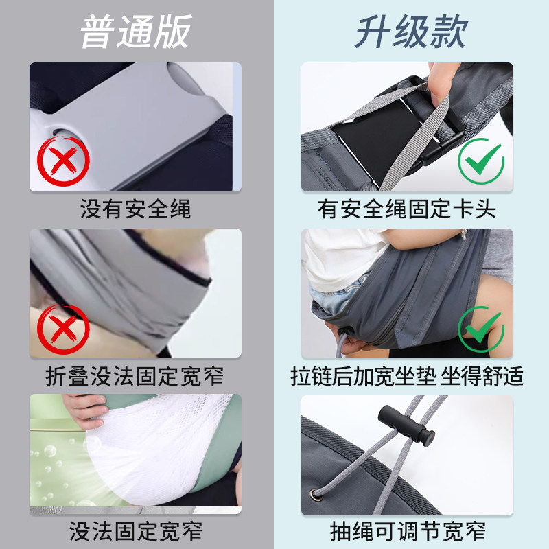 大龄宝宝外c出背带婴儿小月龄前抱式单肩斜抱护腰透气夏天抱娃神