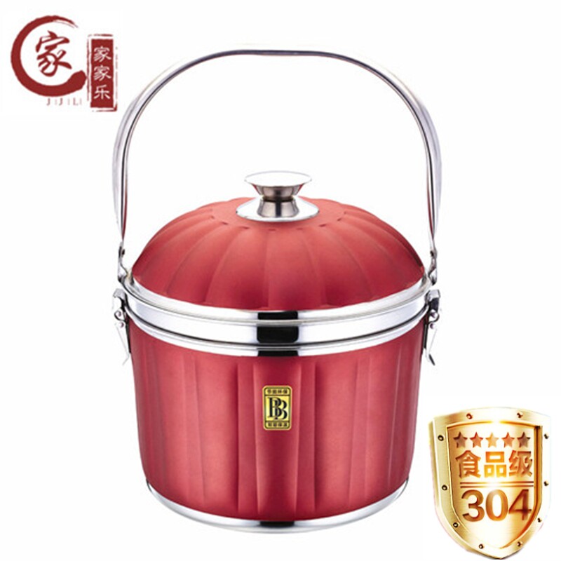 304免火再煮锅 气电两用不锈钢焖E烧锅欧式便当锅节能锅保温锅汤