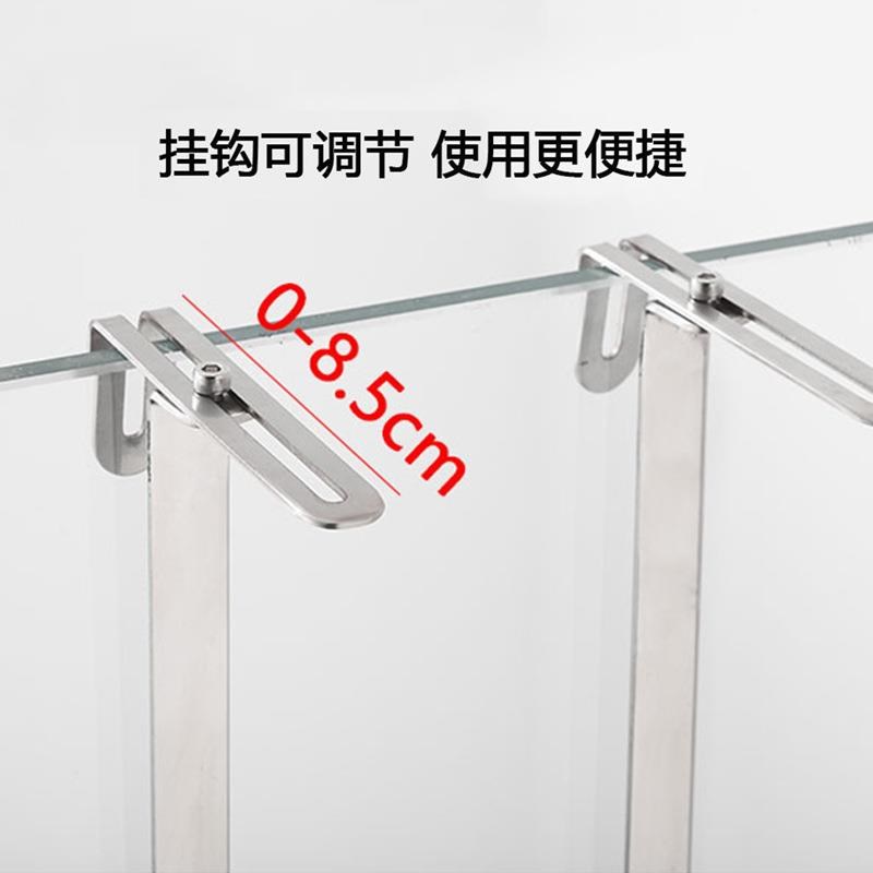 浴室置物架洗手i间不锈钢挂篮卫生间收纳架厕所淋浴房挂架门后架
