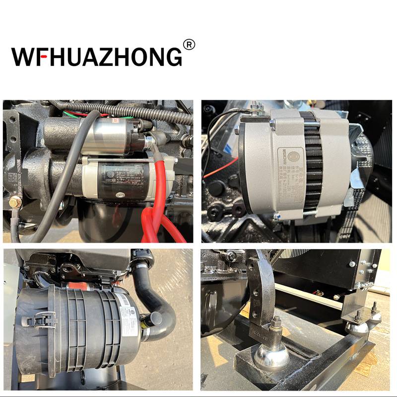 潍柴股份50千瓦发电机组 WP4.1D66E200潍柴股份发动机 50KW发电机