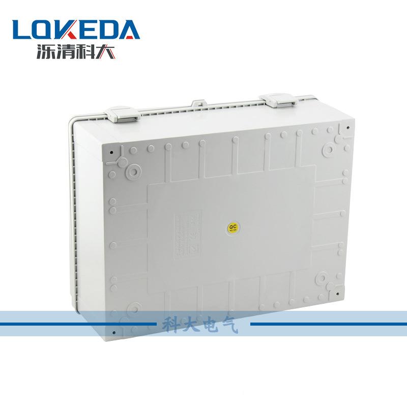 D-PCG-400K17CMKD-PCG-4塑料防燃水接线箱合页搭扣式方3便开盖阻