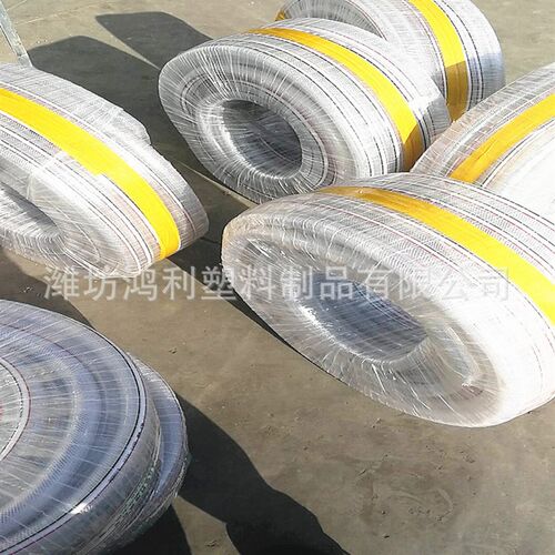 山东透明耐寒PVC蛇皮软管PVC纤维增强管I给水排水网纹管内径25 32