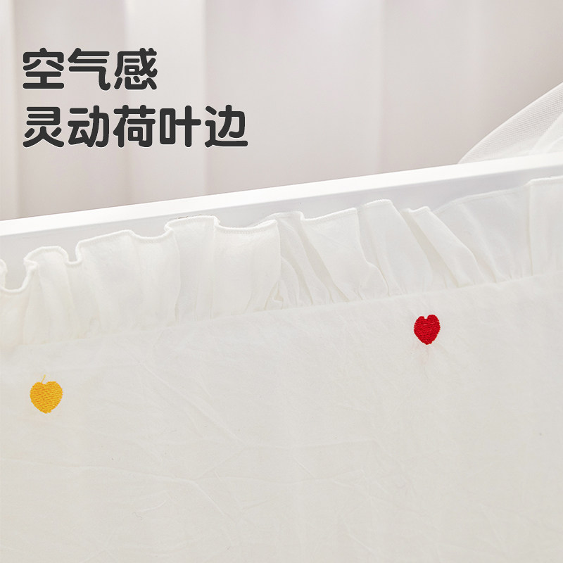 婴儿床床围拼接床防撞加厚床靠软包婴幼儿儿童A类Y挡布可定制