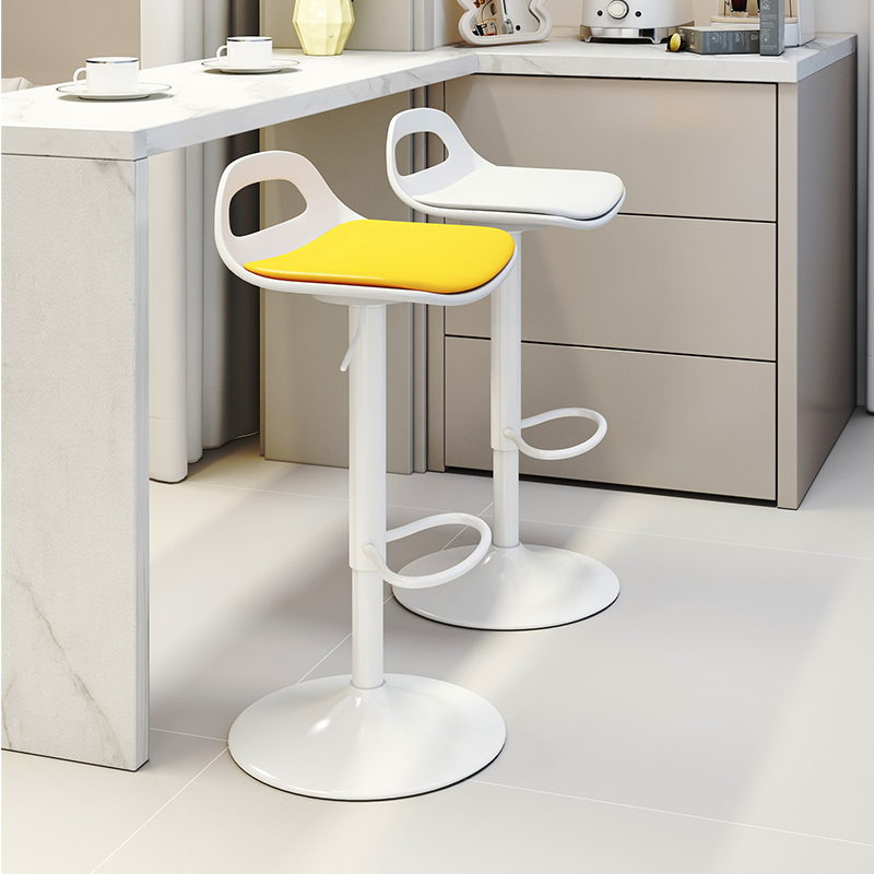 吧台椅家用高脚凳轻奢收银台高椅子升降凳子网红前台吧.椅旋转吧