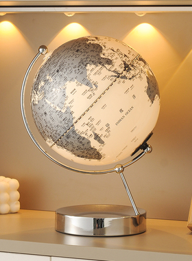 创意地球仪摆件轻奢高档酒柜电视柜C书柜客厅办公室家居装饰品发
