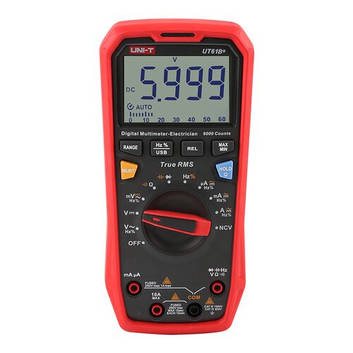 新品优利德UT61B+ UT61D+四位半UT61E+数字万用表数显多用表