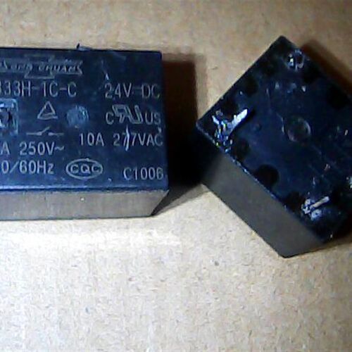 833H-1C-C  24VDC   5脚  松川拆机正品继电器