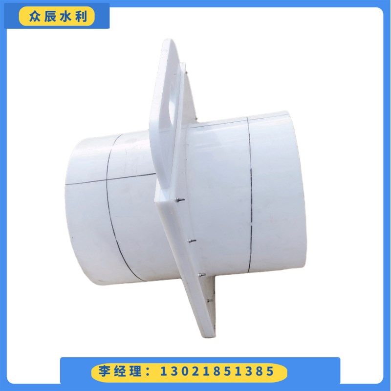 水泥波纹管PP手提插板闸门PVC管塑料手动水闸门树脂PE止水阀门200